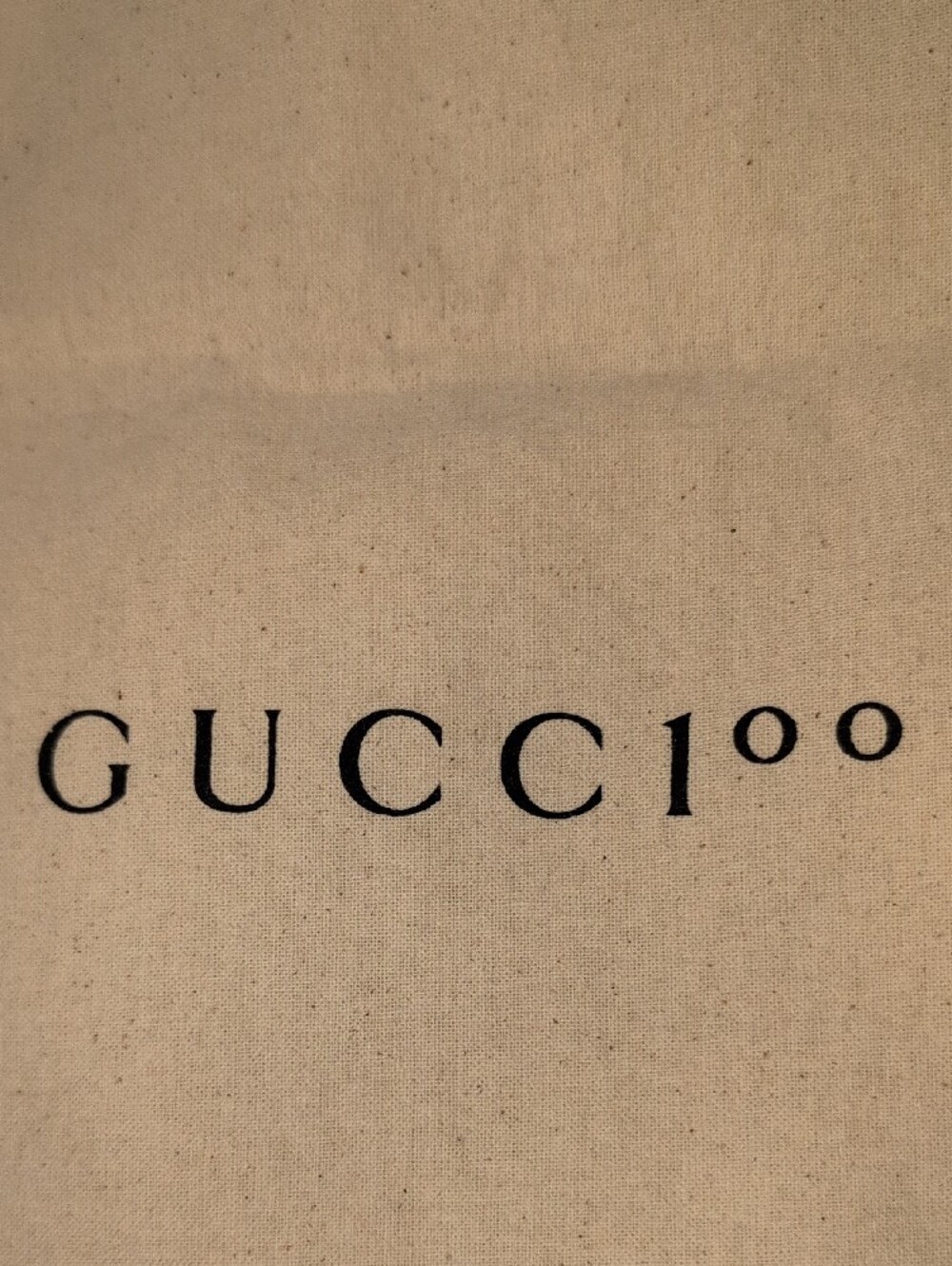 Gucci 100th Anniversary Reusable Cotton Canvas Tote Bag - Picture 2 of 9